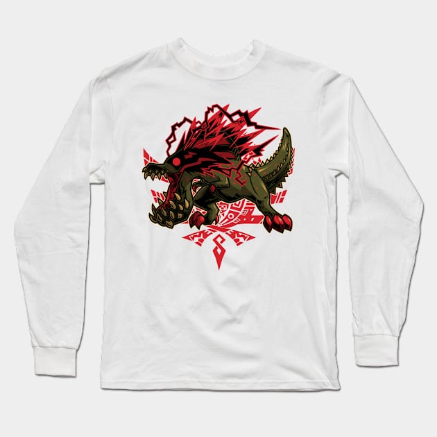 Deviljho | Monster Hunter Long Sleeve T-Shirt by YhaniDoriasArts